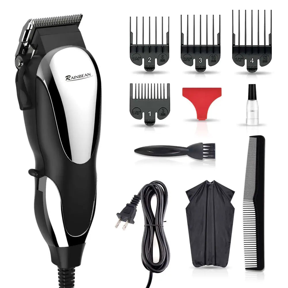 7-in-1 Corded Hair Clippers Grooming Kit