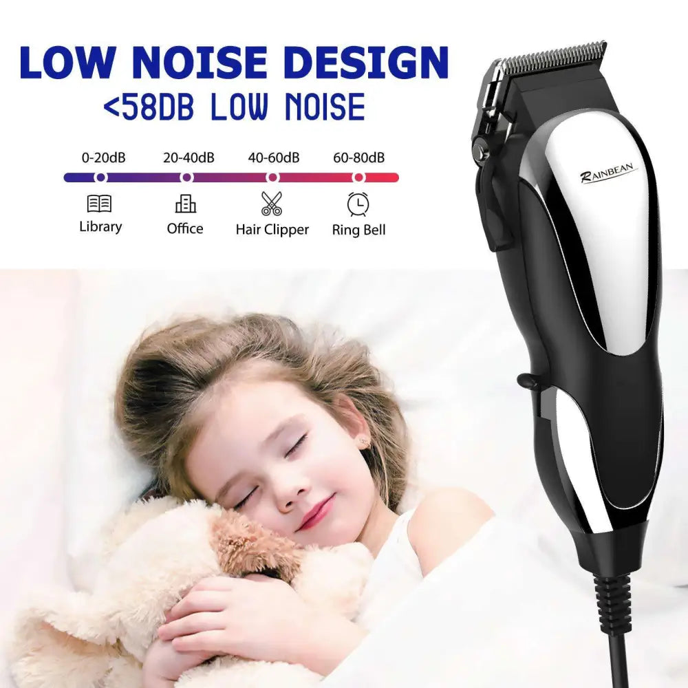 7-in-1 Corded Hair Clippers Grooming Kit