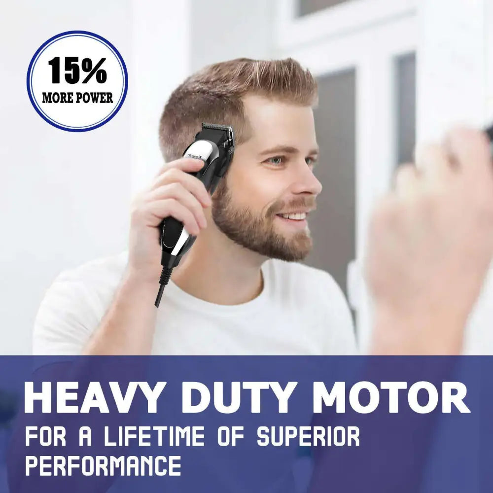 7-in-1 Corded Hair Clippers Grooming Kit