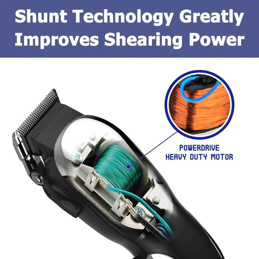 7-in-1 Corded Hair Clippers Grooming Kit