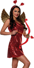 Underwraps Valentines Cupid Accessory Kit Wings Arrow Headband
