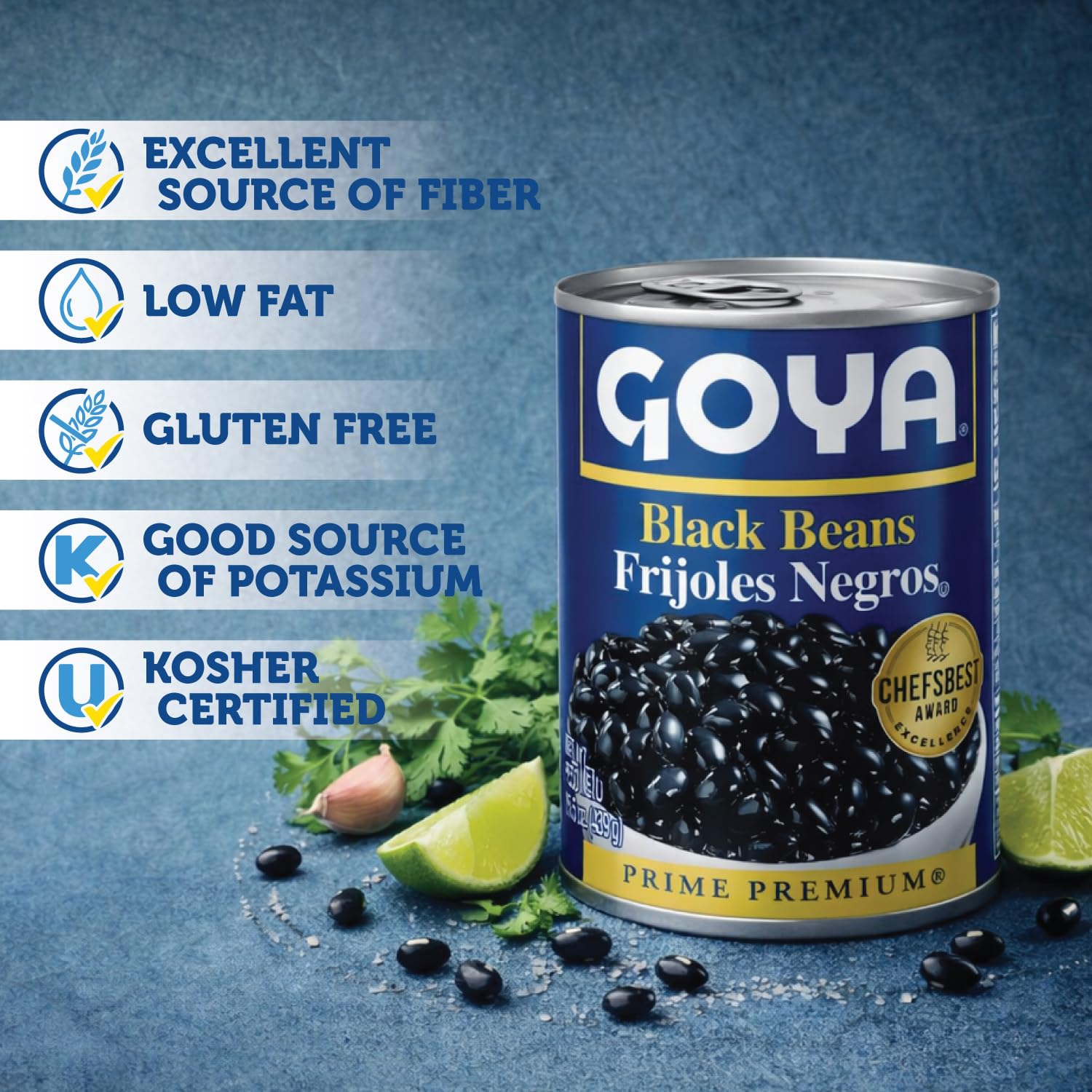 Habichuelas Negras GOYA Black Beans| 15.5 oz