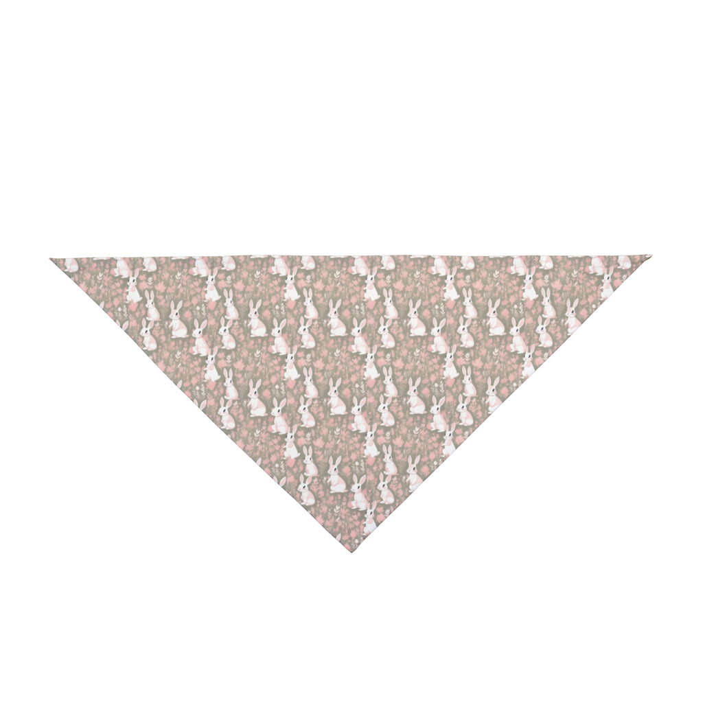 Blushing Meadow Bunny Parade Pattern - Pet Bandana Pet Zen