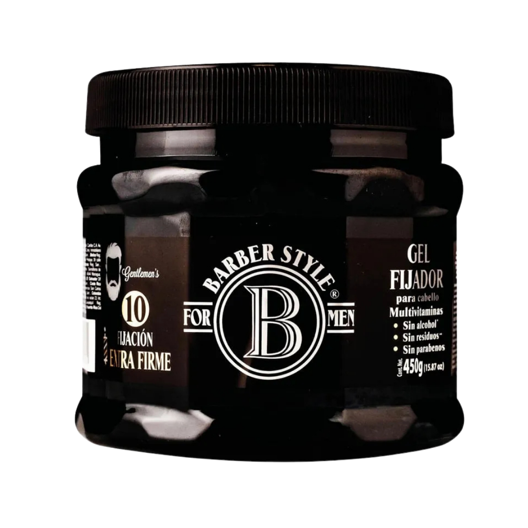 Barber Style For Men Extra Firm Hold Hair Gel (15.87oz)