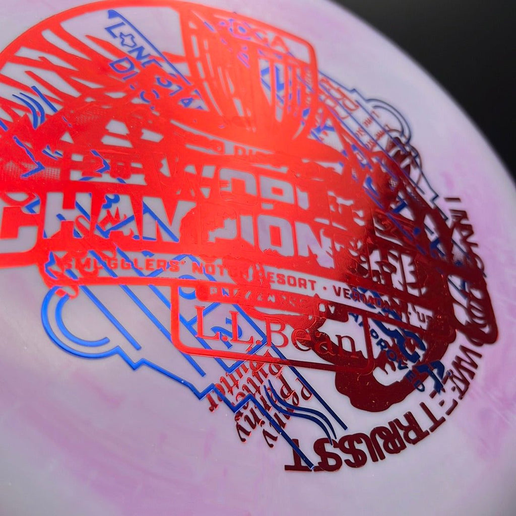 Alpha Penny Putter - Triple Stamped X-Out