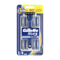 Gillette Blue3 Hybrid Razor for Men (1 Handle + 9 Cartridges)