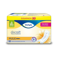 Tena Discreet Maxi Incontinence Pads for Women (30 Count)