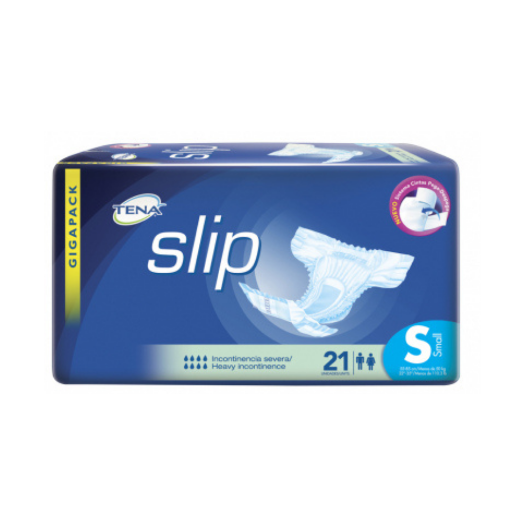 Tena Slip Heavy Incontinence Adult Diapers Size Small (21 Count)