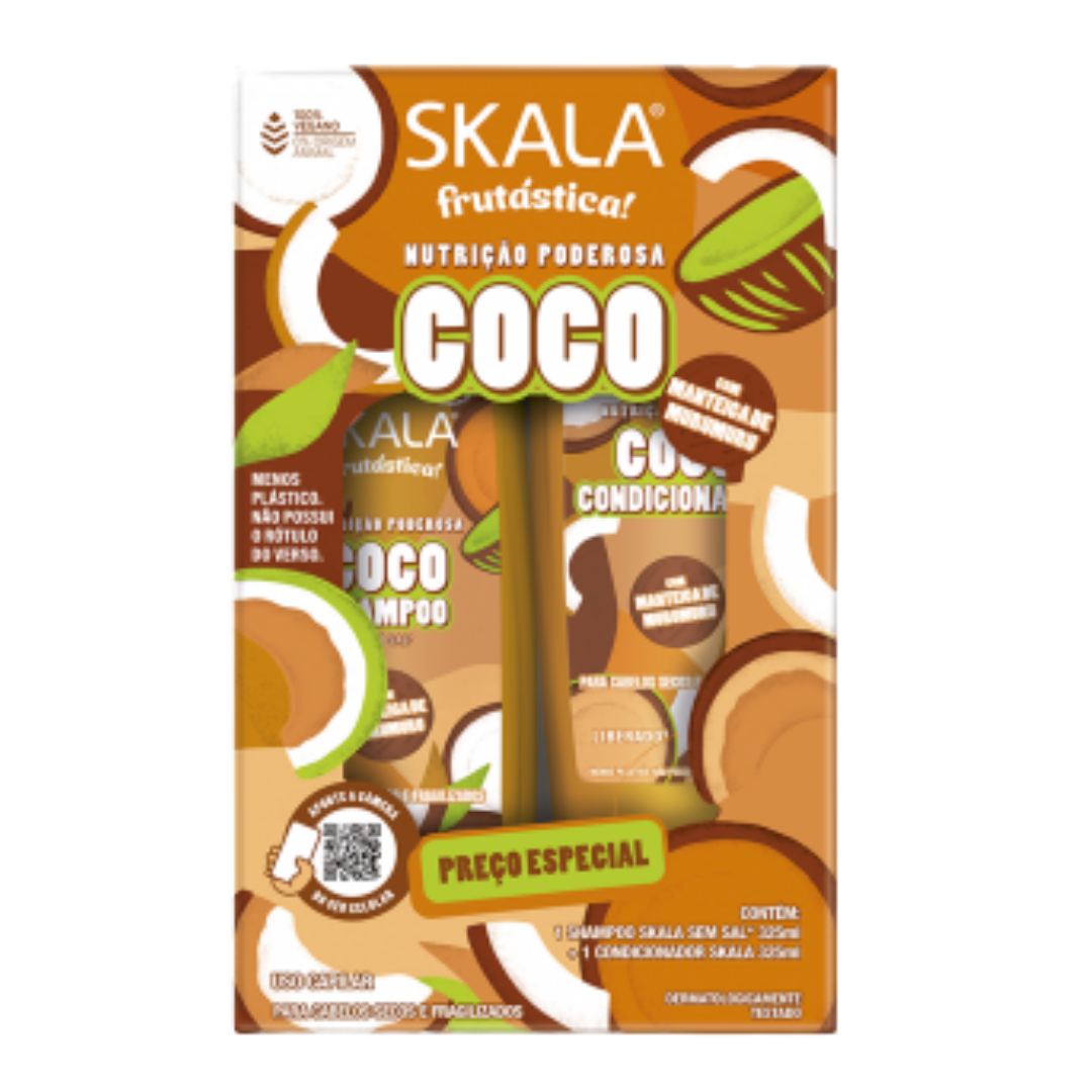 Skala Frutástica Coco Powerful Nutrition Shampoo & Conditioner Set (2 x 11.0oz)