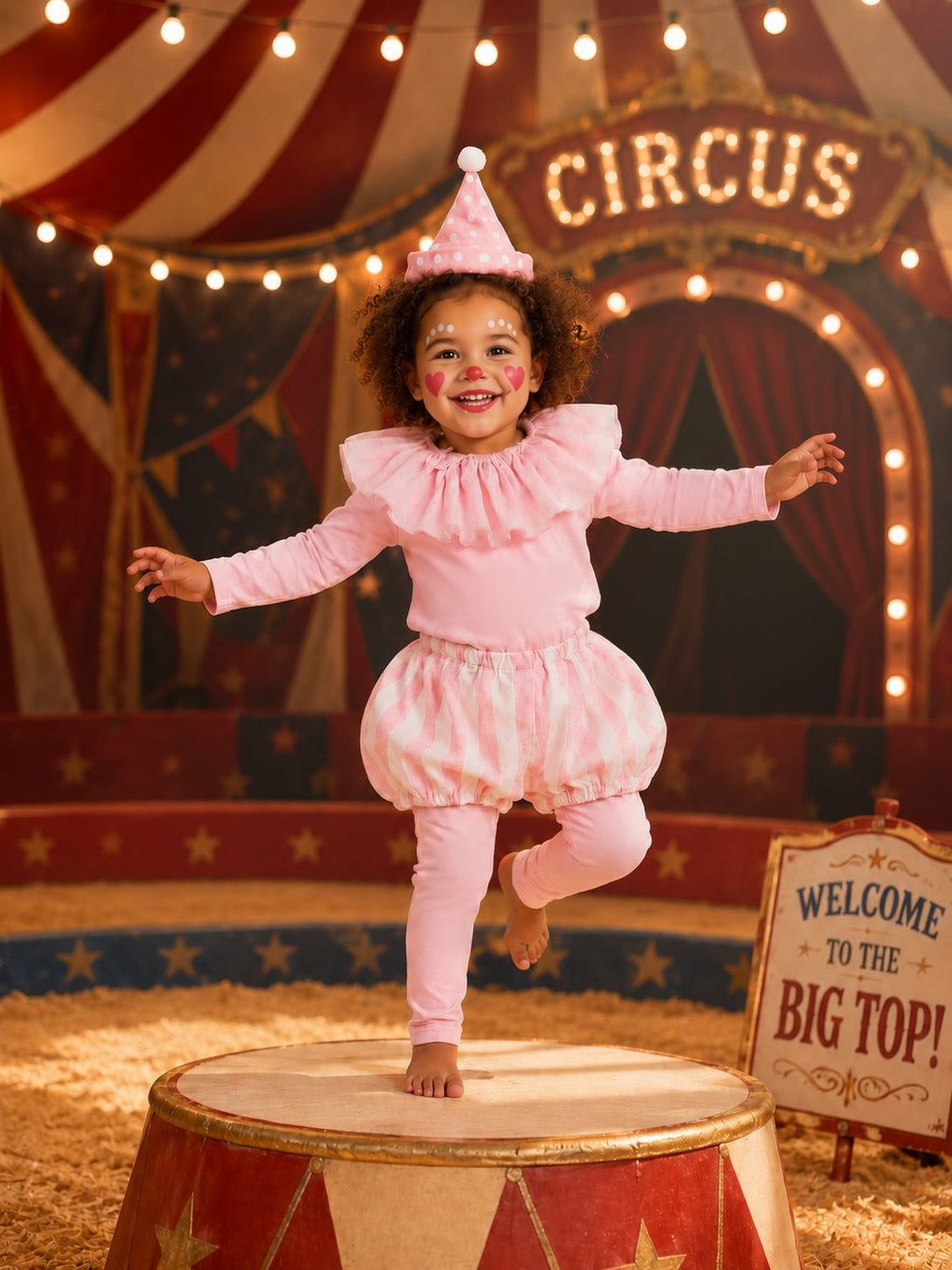 Pink Clown Costume
