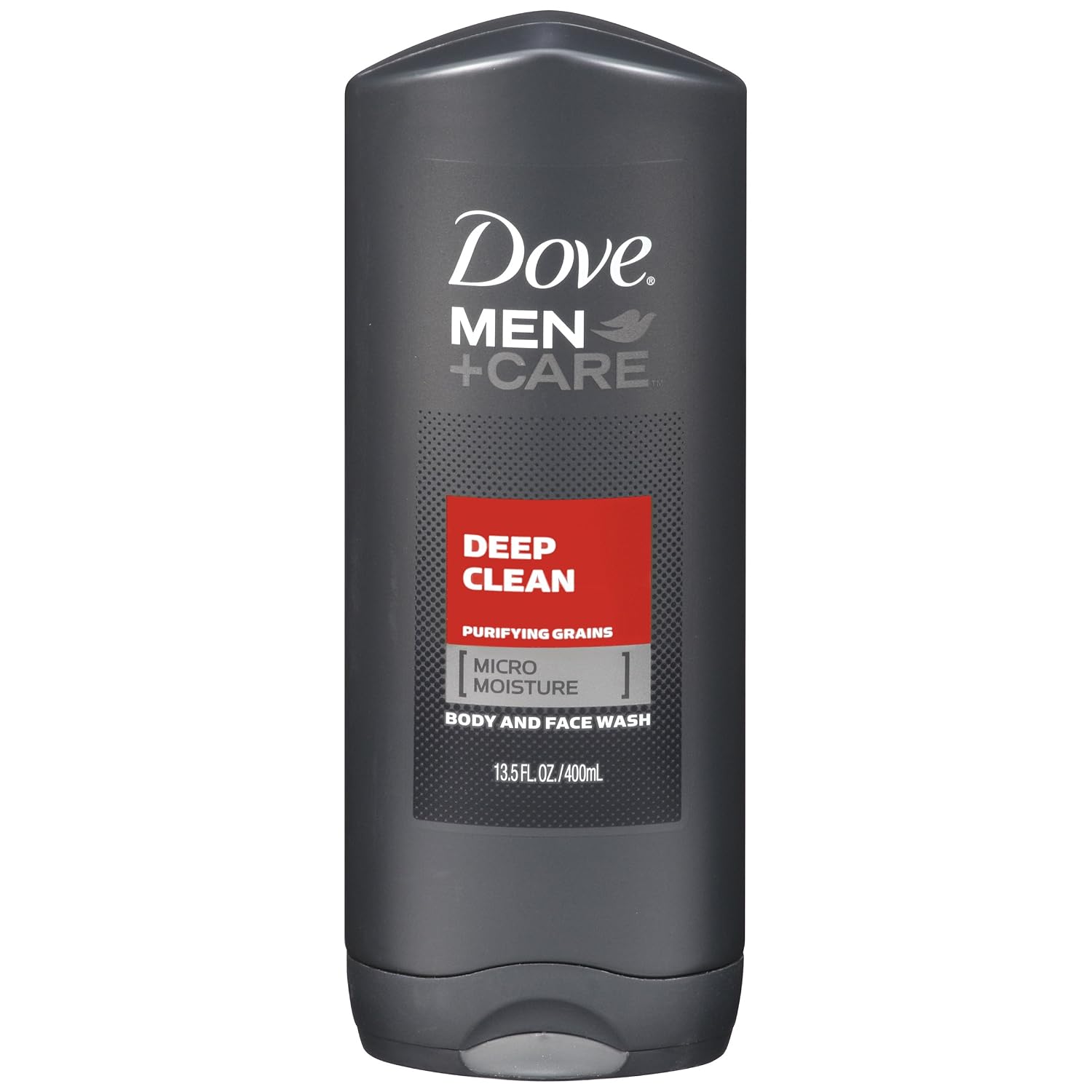 Dove Men + Care Body and Face Wash, Deep Clean, 13.5 Ounce