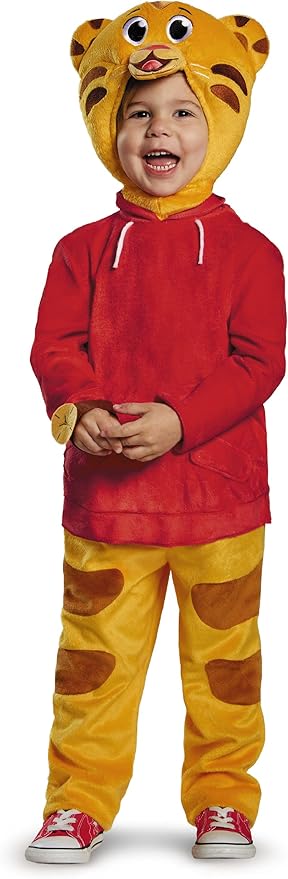 Daniel Tiger's Neighborhood Daniel Tiger Deluxe Toddler Costume 2T