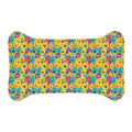 Giggle Crowd of Rainbow Blob Critters - Pet Feeding Mat Pet Ze