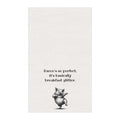 Bacon Perfection - Funny Tea Towel for meat lovers. "Bacon's so perfect, it's basically breakfast glitter" great gift for men, Father's Day, Frat house