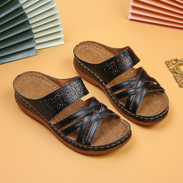 Boho Chic Wedge Sandals for Summer