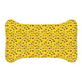 Endless Grins: A Sea of Laughing Faces - Pet Feeding Mat Pet Ze