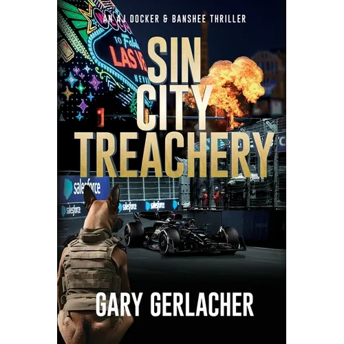 Paperback thriller book cover with large title and author Gary Gerlacher