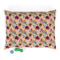 Wildflower Confetti in Watercolor Bloom - Pet Bed Pet Zen