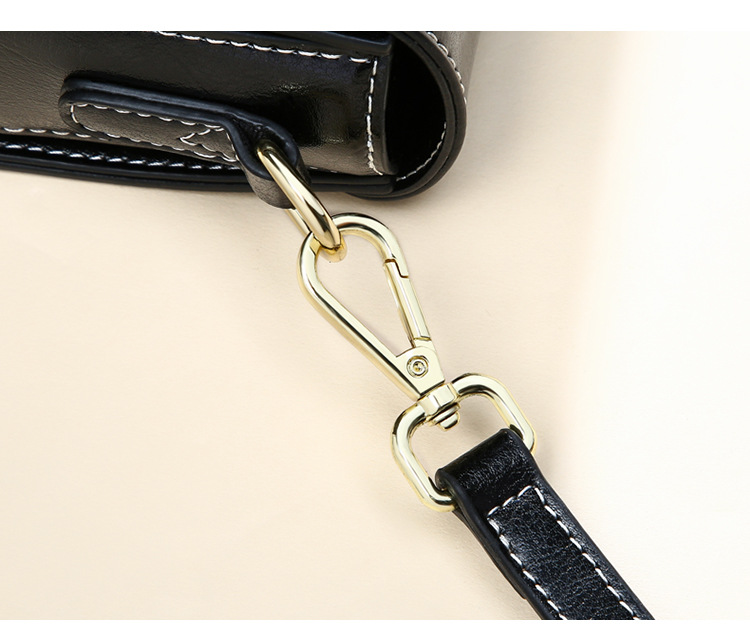 Genuine leather women's messenger bags geometric shape small square bag shoulder purse crossbody