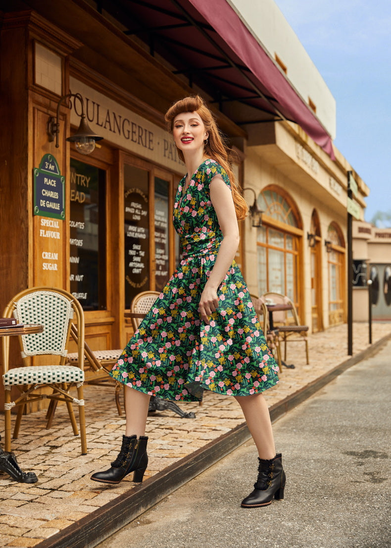 Floral Greta Dress