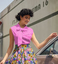 Pretty in Pink Bow Top