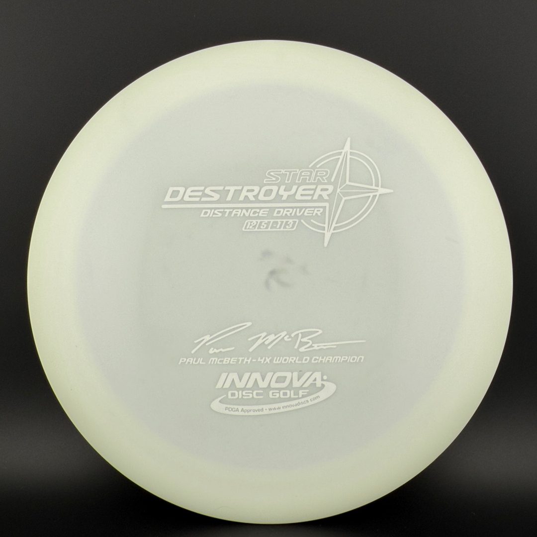 Star Destroyer - White on White - Paul McBeth 4x World Champion