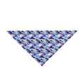 Endless Watercolor Mountain Waves - Pet Bandana Pet Zen