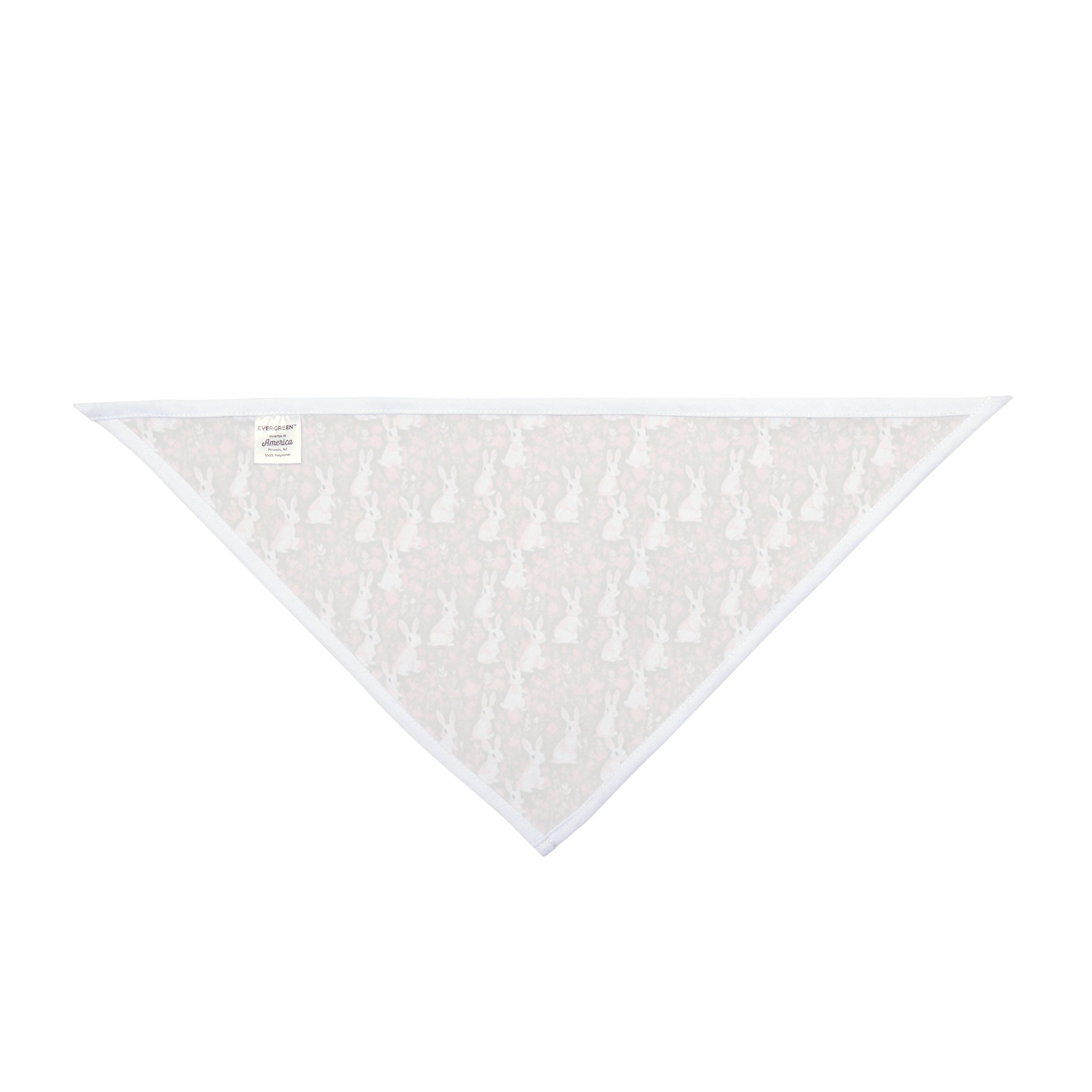 Blushing Meadow Bunny Parade Pattern - Pet Bandana Pet Zen