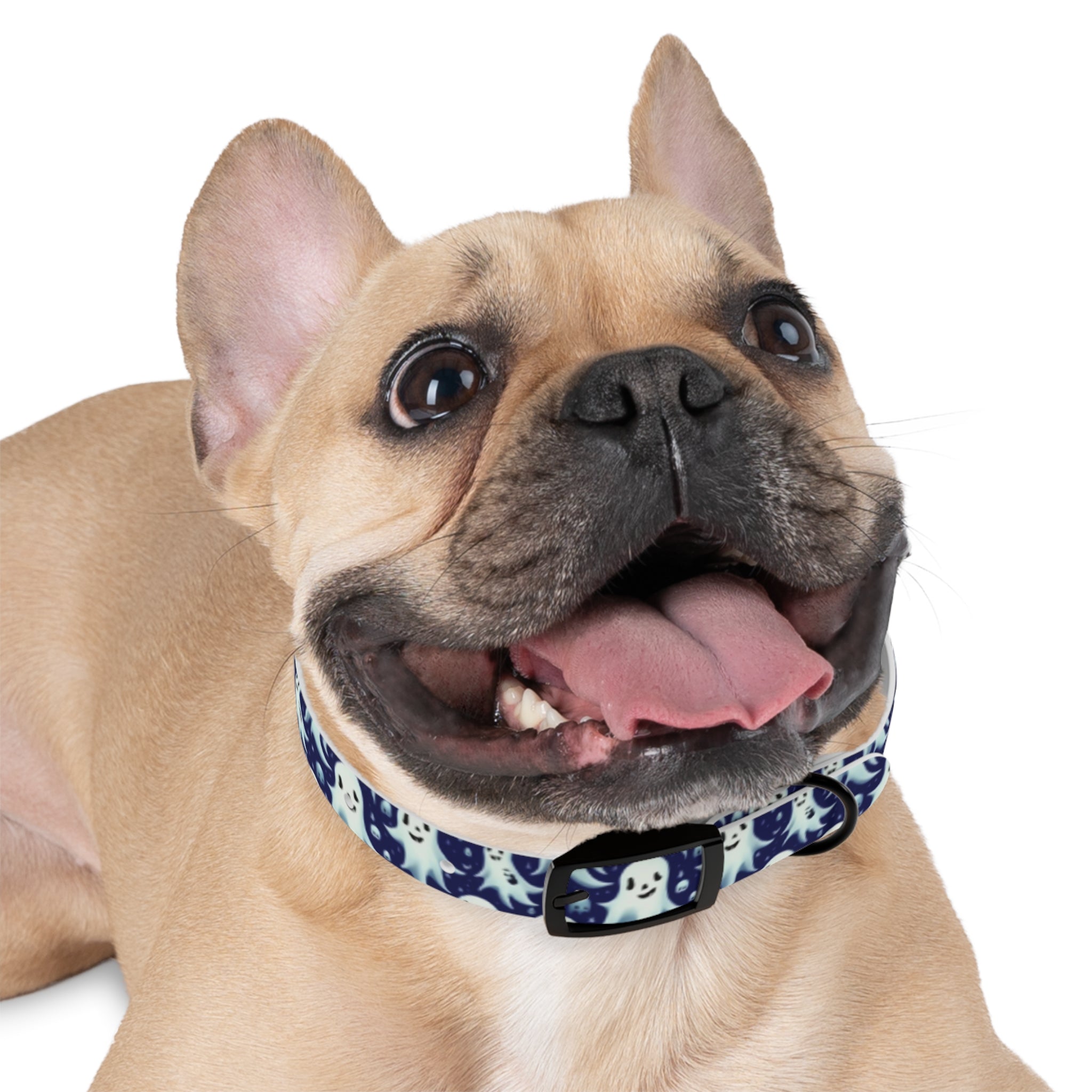 Midnight Mischief: A Thousand Friendly Ghosts Pattern - Pet Collar Pet Zen