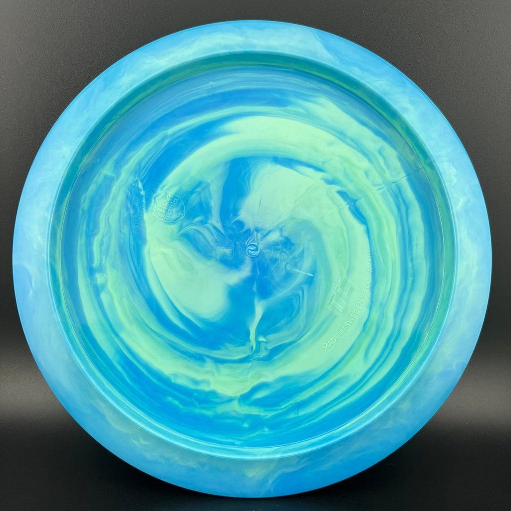 Swirly S-Line TD - Shield & Swords Stamp