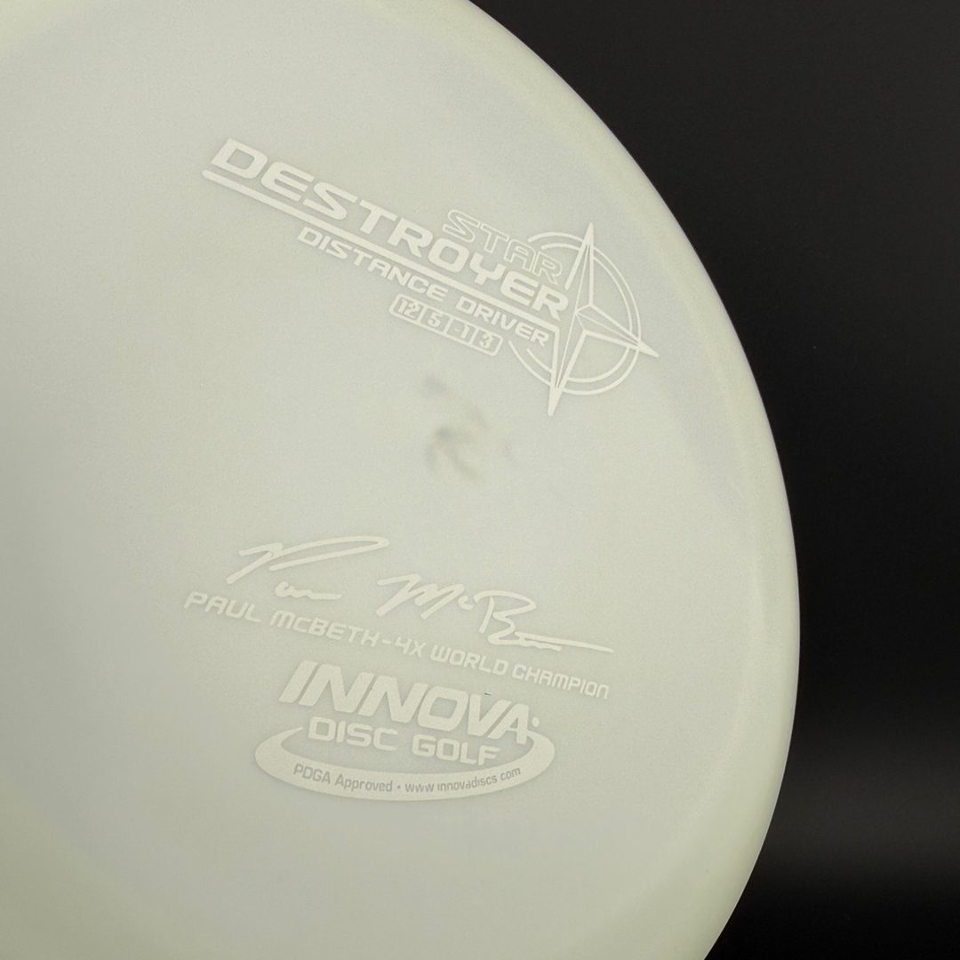 Star Destroyer - White on White - Paul McBeth 4x World Champion
