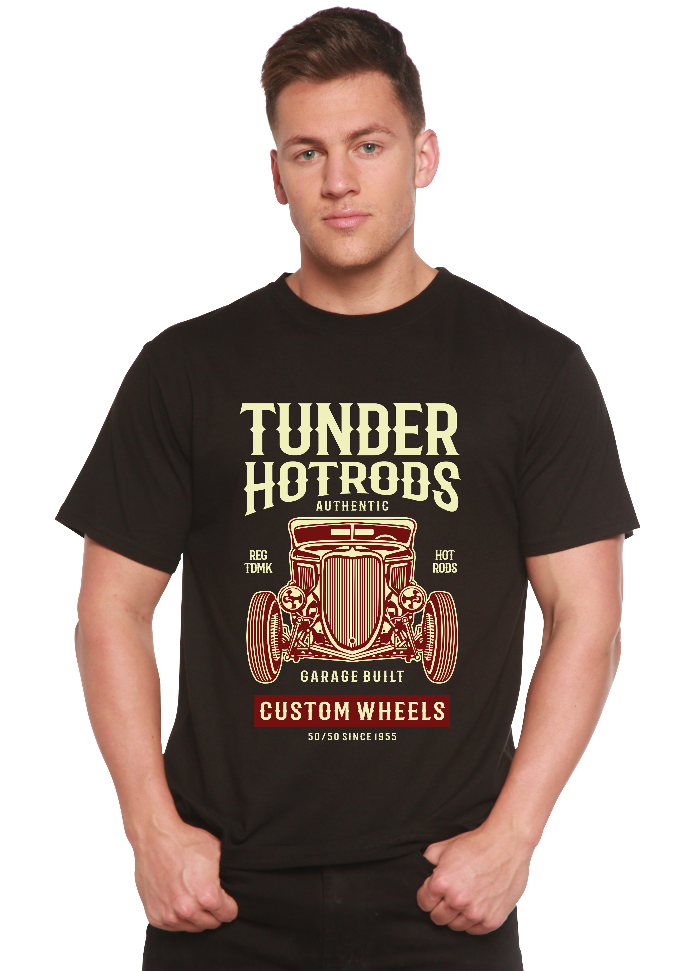 Thunder Hot Spun Bamboo® Men's Bamboo Viscose/Organic Cotton Short Sleeve Graphic T-Shirt