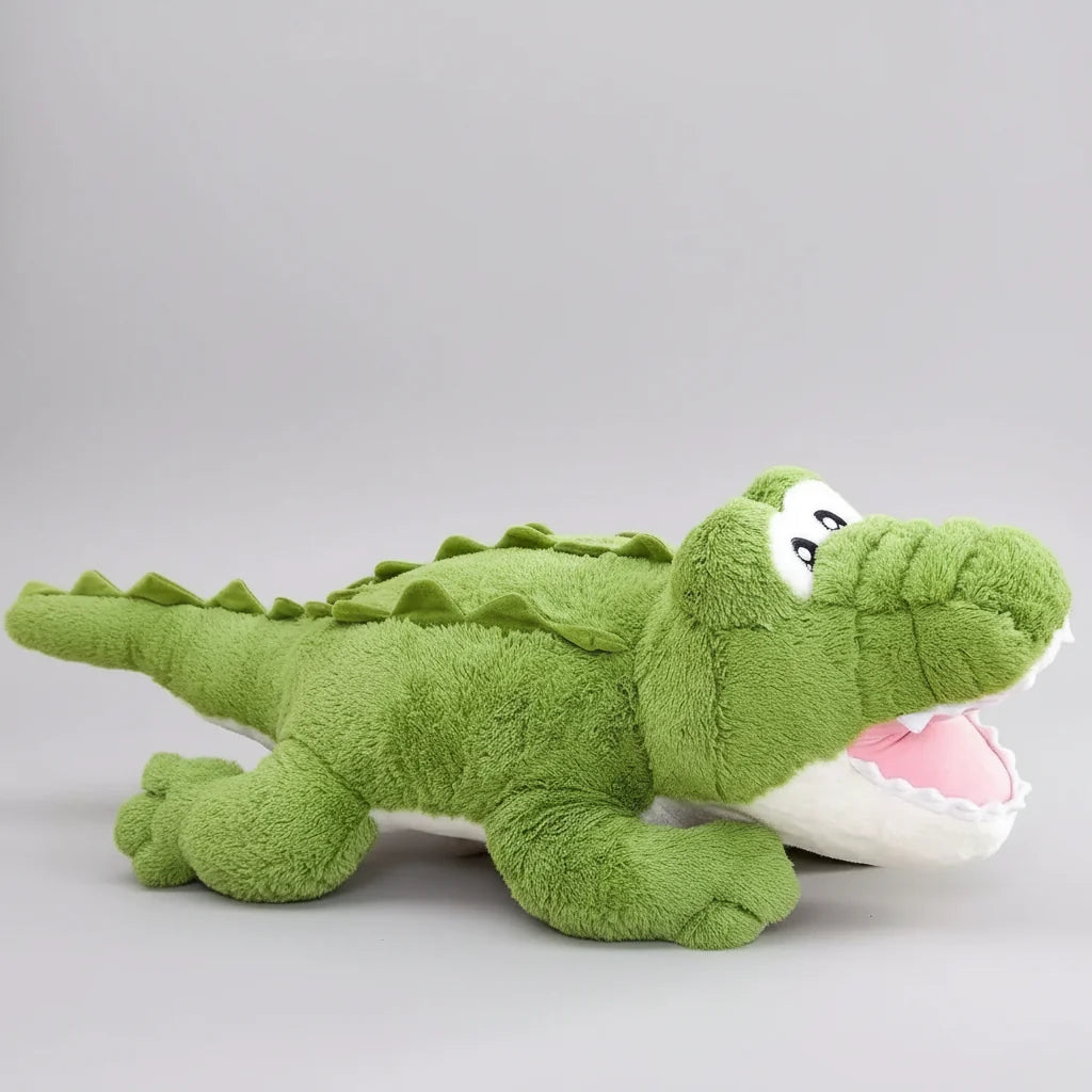 Giant Crocodile Plush Toy – 30 Inch Soft Fluffy Alligator