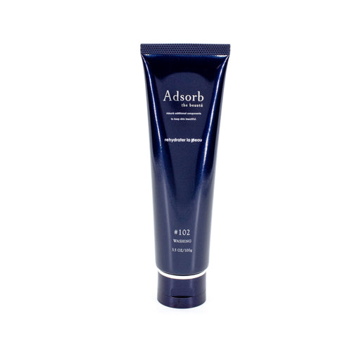 Adsorb #102 facial rehydrating wash, 3.5 oz dark blue squeeze tube