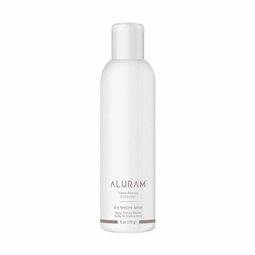 ALURAM dry texture spray bottle with white label and pump-style nozzle cap