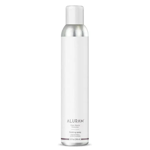 Hair finishing spray bottle, clear cap, 10 oz, Aluram