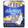 Always MAXI SIZE 5 MAX PROTECTION 14 PADS