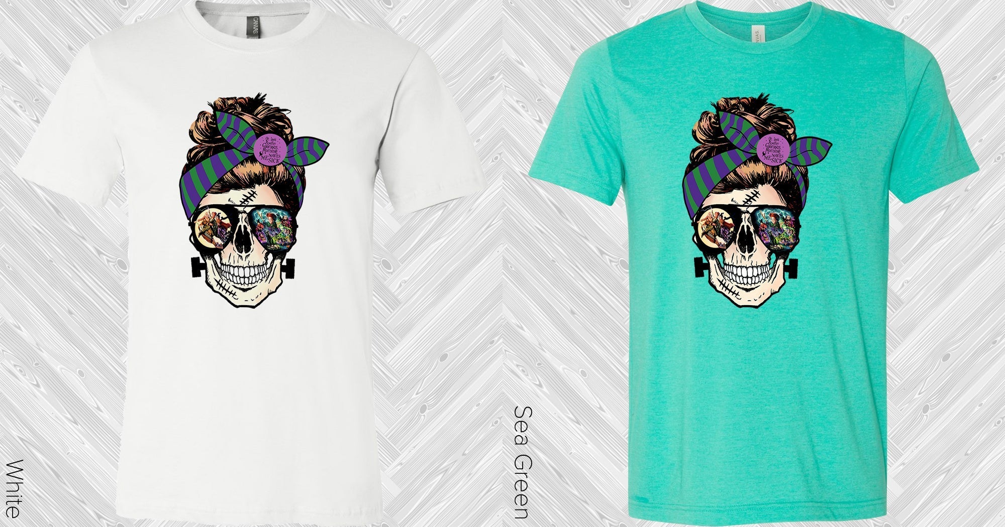 Another Glorious Morning Skull Graphic Tee