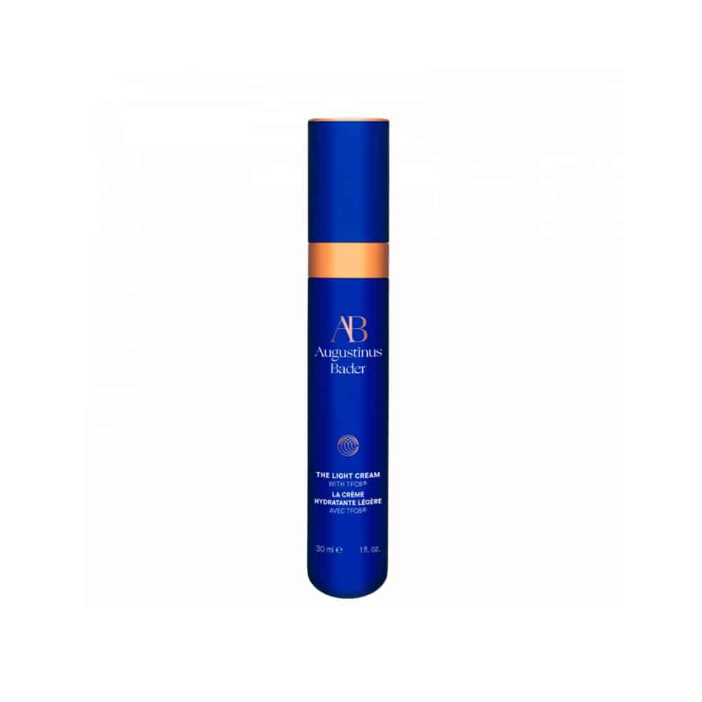 Augustinus Bader The Light Cream 30 mL tube, blue with AB logo