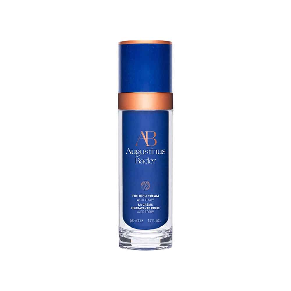 Augustinus Bader Rich Cream, blue bottle with copper cap, 50 mL