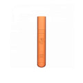 Augustinus Bader serum in tall cylindrical orange bottle with AB logo and cap