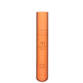 Augustinus Bader serum bottle with cap, orange cylindrical bottle with AB logo