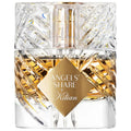 BY Kilian Angels' Share eau de parfum bottle, faceted clear glass with gold liquid