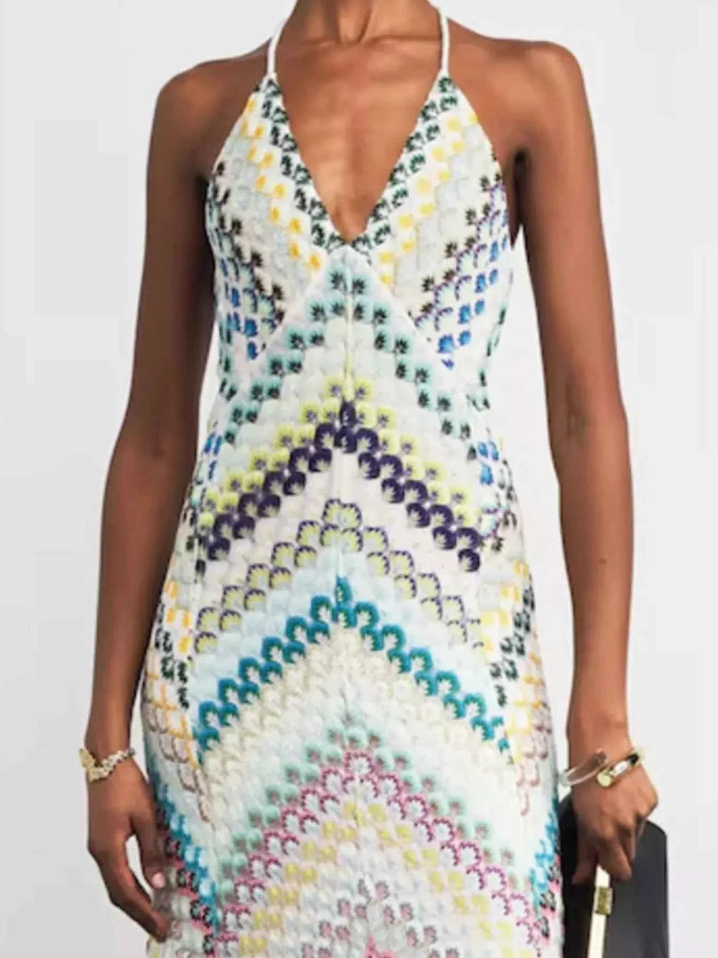 Backless Spaghetti Strap Maxi Dress