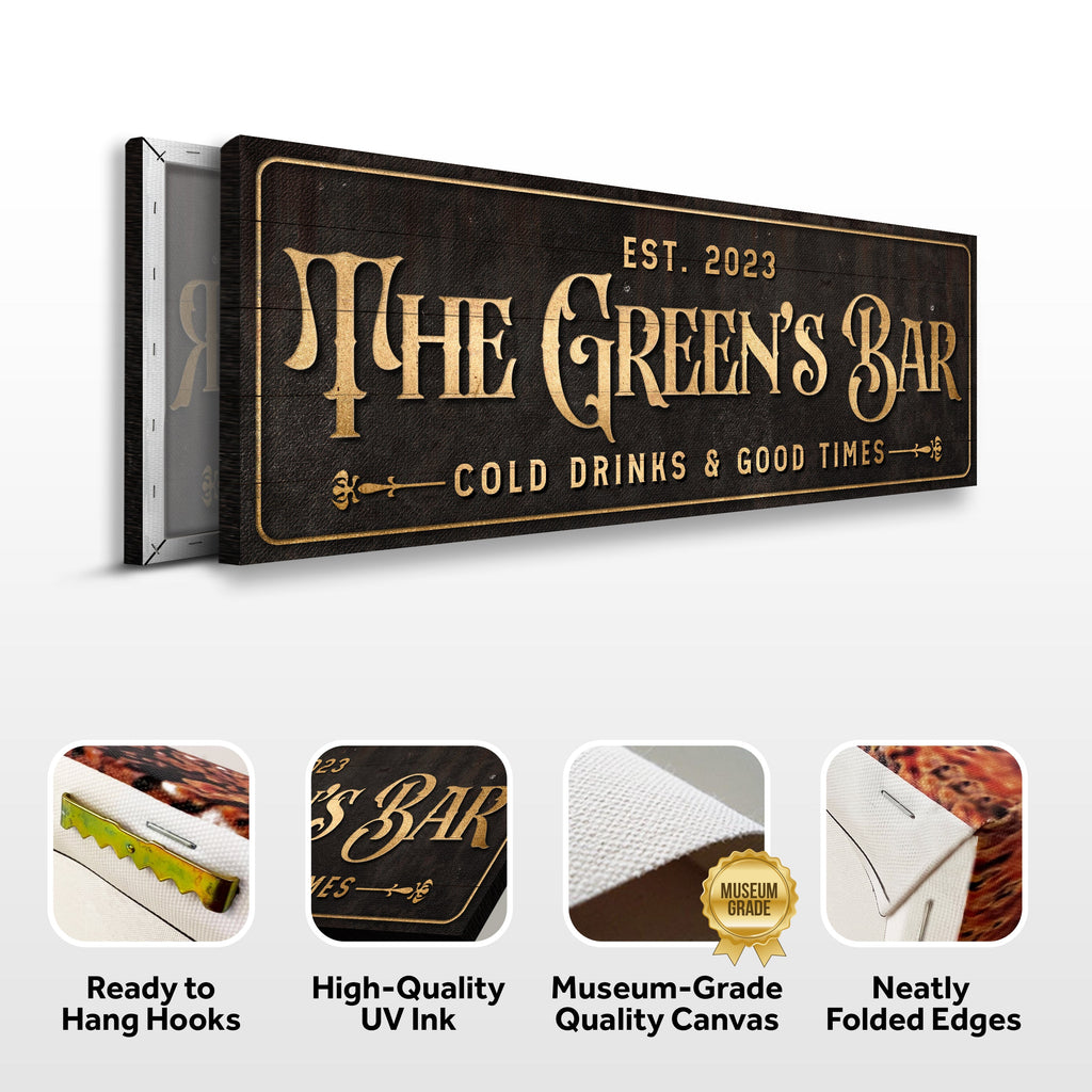 Custom Bar Sign III
