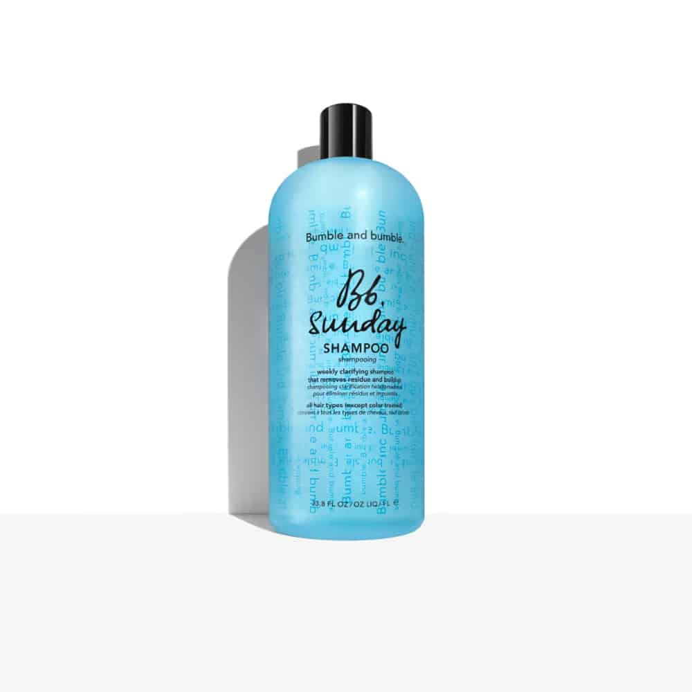 Bumble and bumble Sunday Shampoo 8.5 oz blue bottle with black pump cap