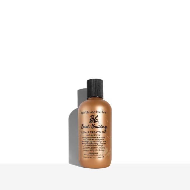 Bumble and Bumble Bond-Building Repair Treatment bottle with dark pump cap