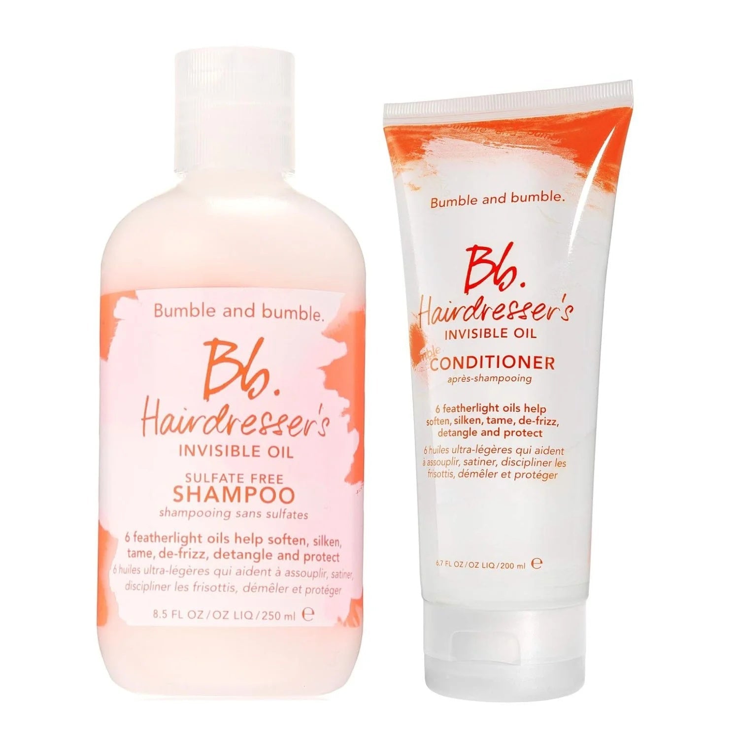 Bumble and bumble Hairdresser's Invisible Oil shampoo and conditioner set