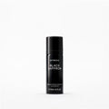 Hair perfume bottle with black cap and label, BYREDO Black Saffron, 75 mL