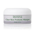 Eminence Clear Skin Probiotic Masque jar, white lid with gray label, 2 oz